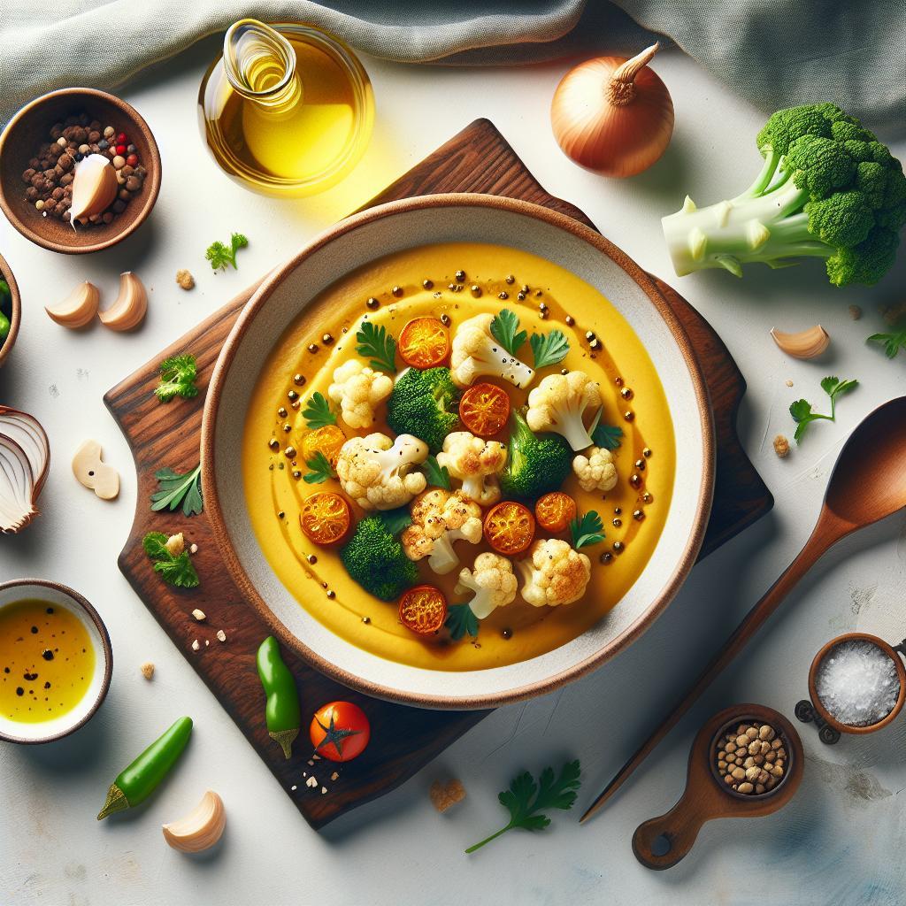 Golden Delight: The Magic of Roasted Cauliflower Soup