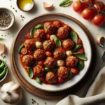 Savory Turkey Meatballs Simmered in Zesty Marinara Sauce