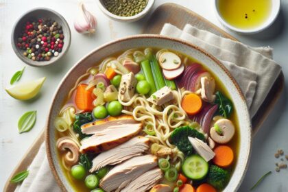 Hearty Turkey Vegetable Noodle Soup: A Comforting Classic