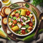 Hearty Chicken and Corn Chowder: A Cozy Bowl of Comfort