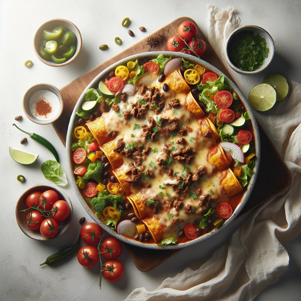 Savor the Flavor: Ultimate Beef Enchilada Bake Recipe