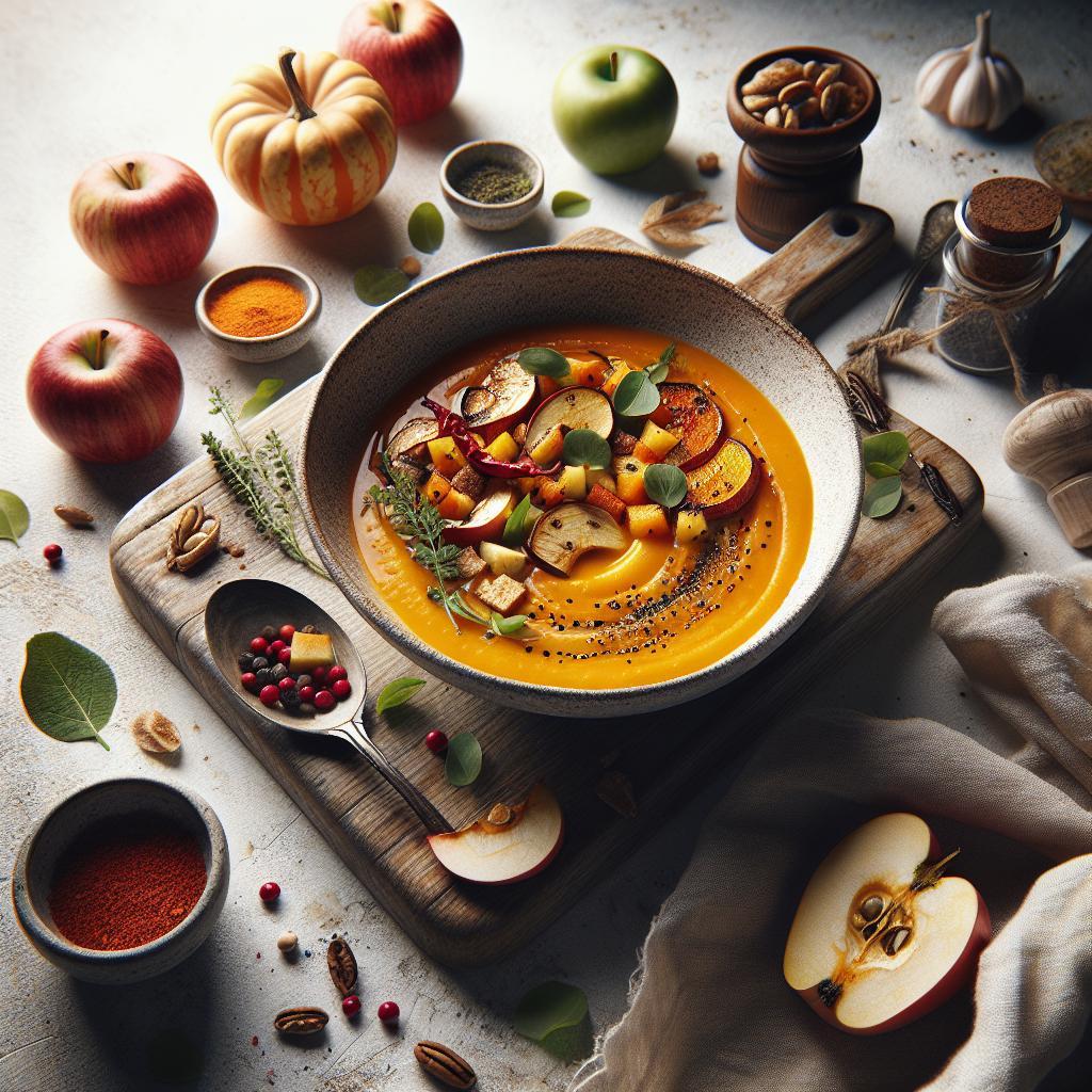 Cozy Comfort: Roasted Squash and Apple Soup Recipe Guide