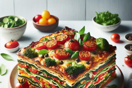Layered Delight: Savory Roasted Vegetable Lasagna Recipe