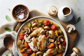 Savory Turkey and Mushroom Stew: A Hearty Comfort Classic