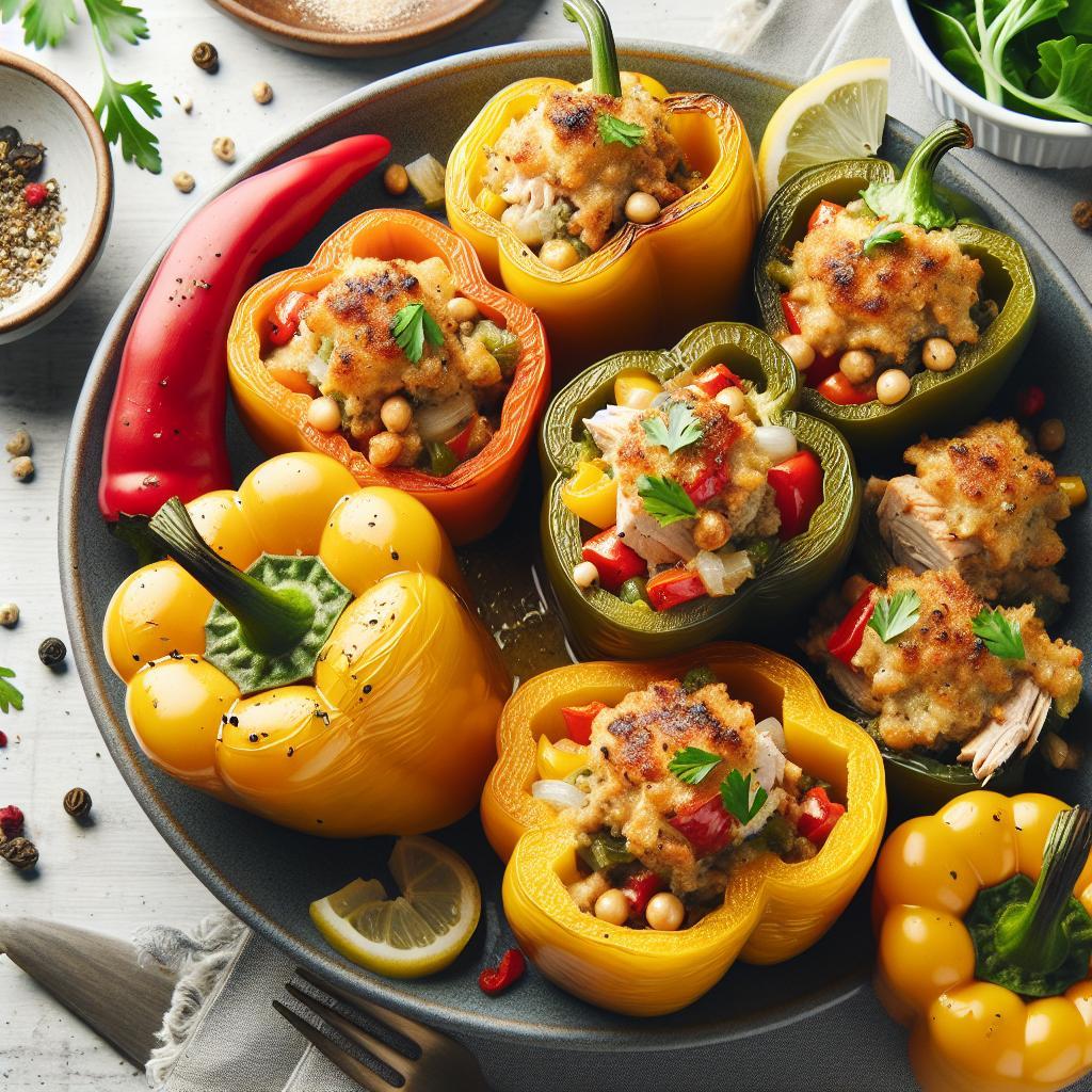 Savory Turkey Stuffed Bell Peppers: A Nutritious Delight