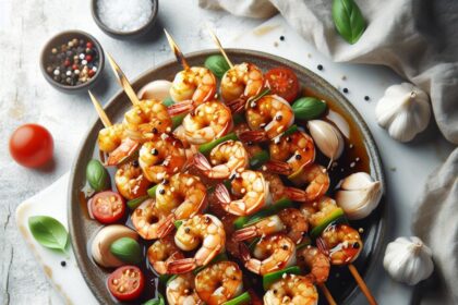Sweet & Savory Honey Garlic Shrimp Skewers Recipe Guide