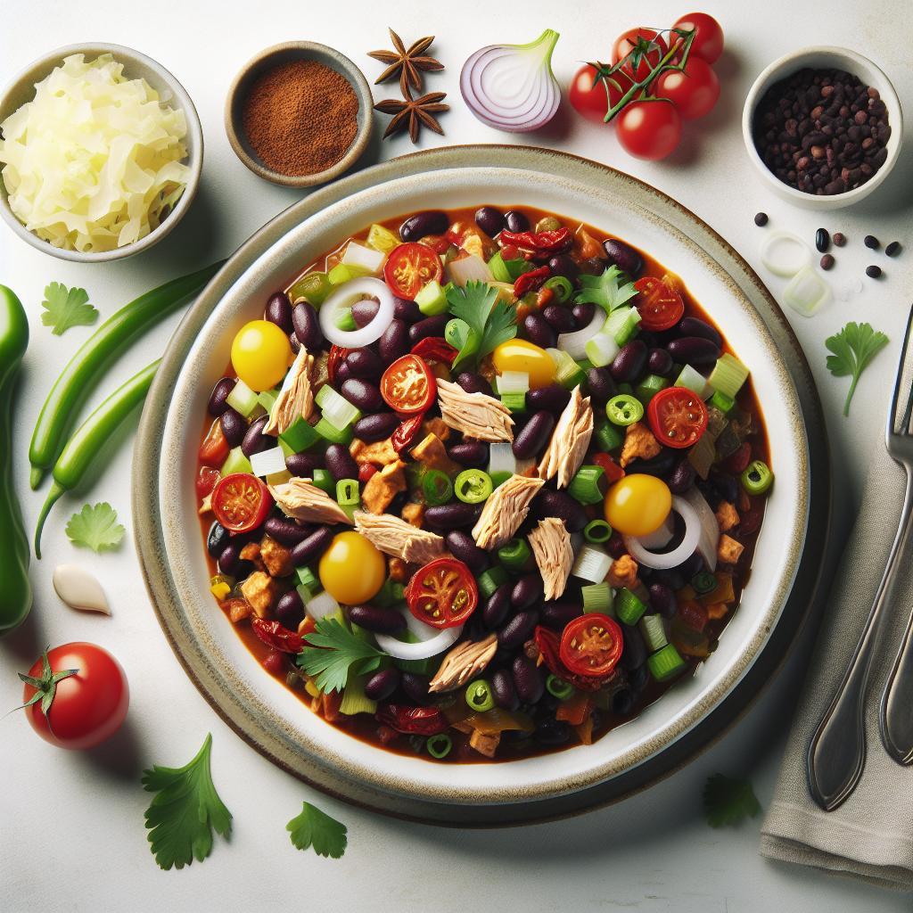 Hearty Turkey Chili with Black Beans: A Nutritious Twist