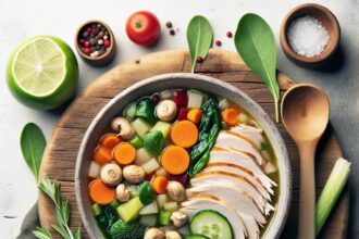 Hearty Turkey and Vegetable Soup: A Nutritious Comfort Bowl