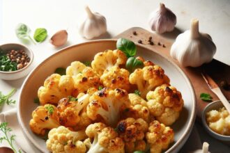 Golden Goodness: Mastering Roasted Cauliflower with Garlic
