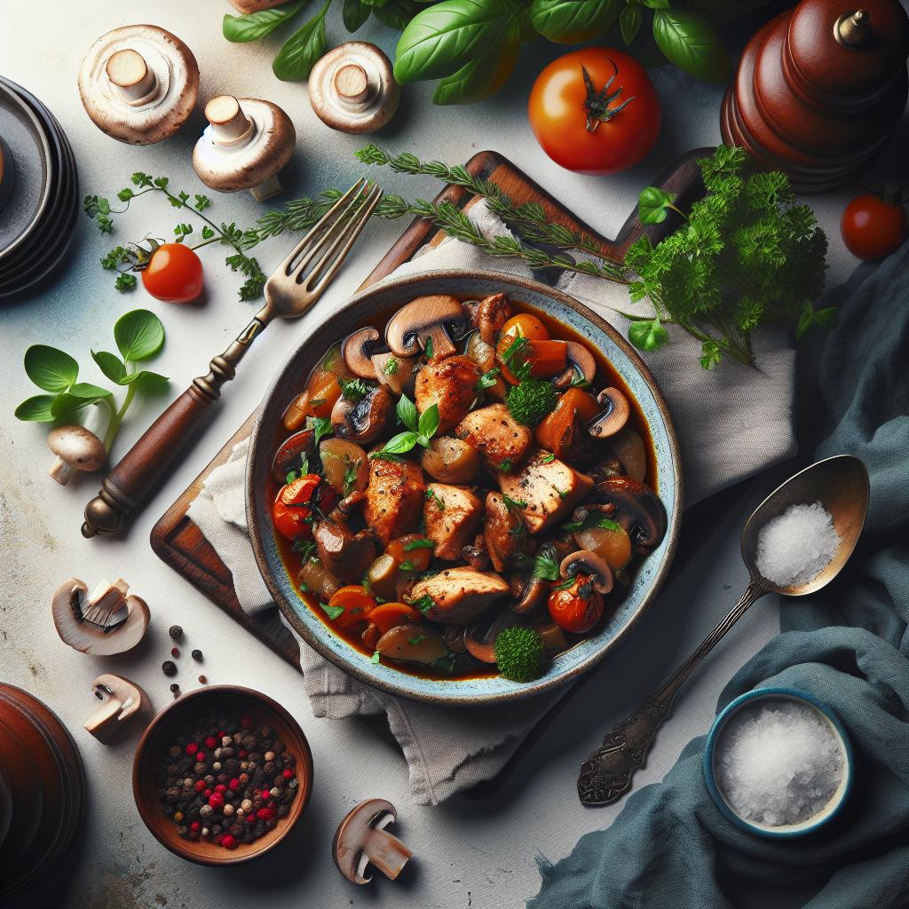 Savory Turkey and Mushroom Stew: A Comfort Food Classic
