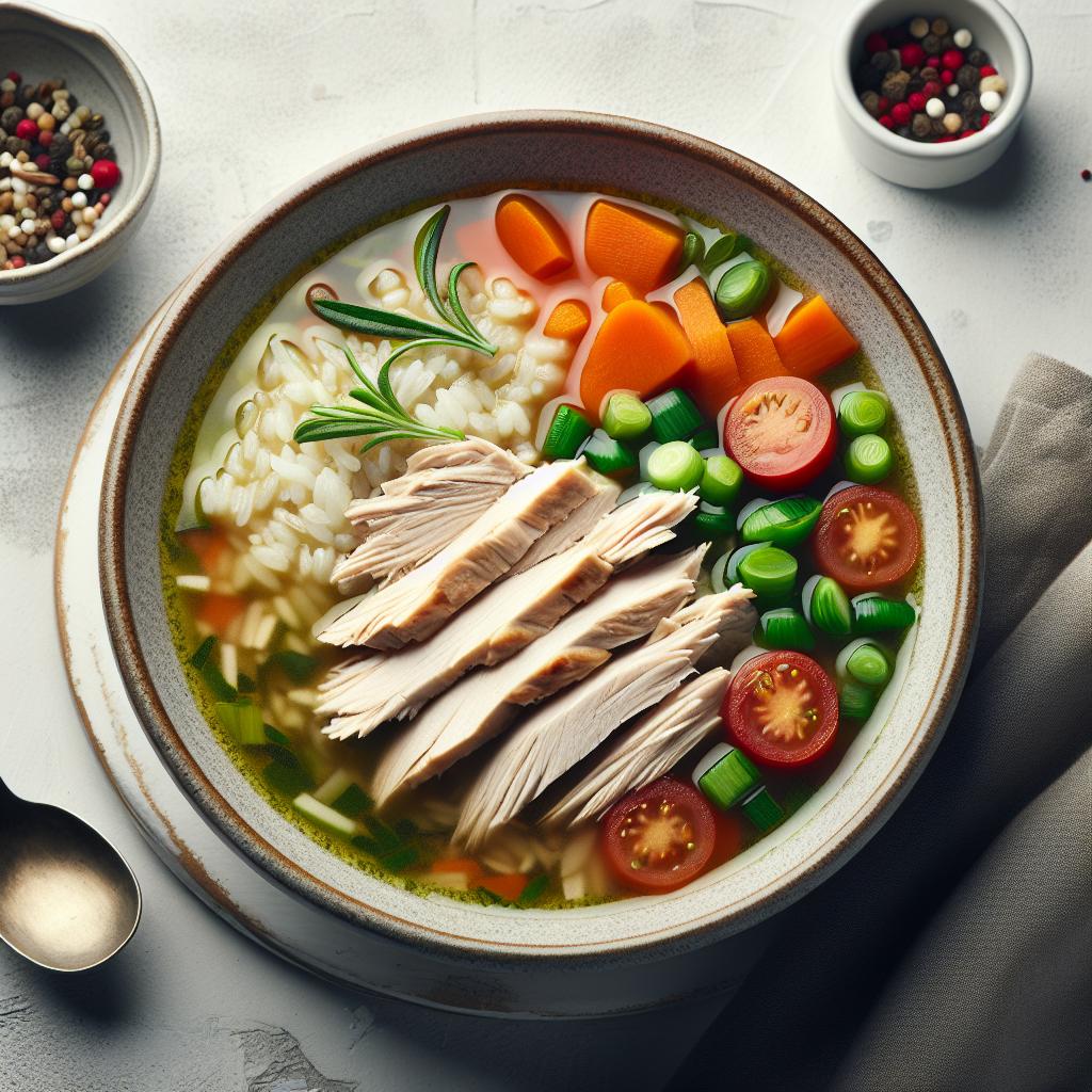 Comfort in a Bowl: The Warmth of Turkey and Rice Soup