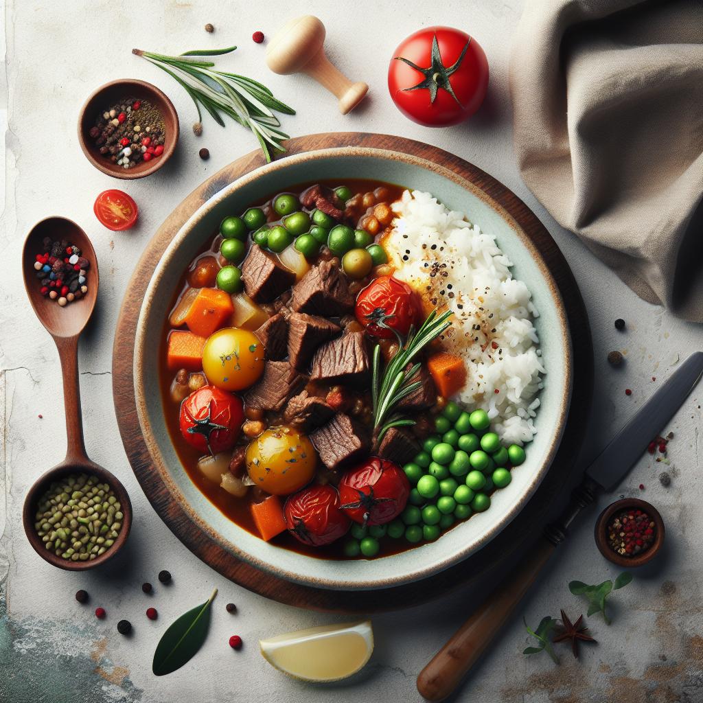 Hearty Beef and Rice Stew: A Comforting Classic Dish