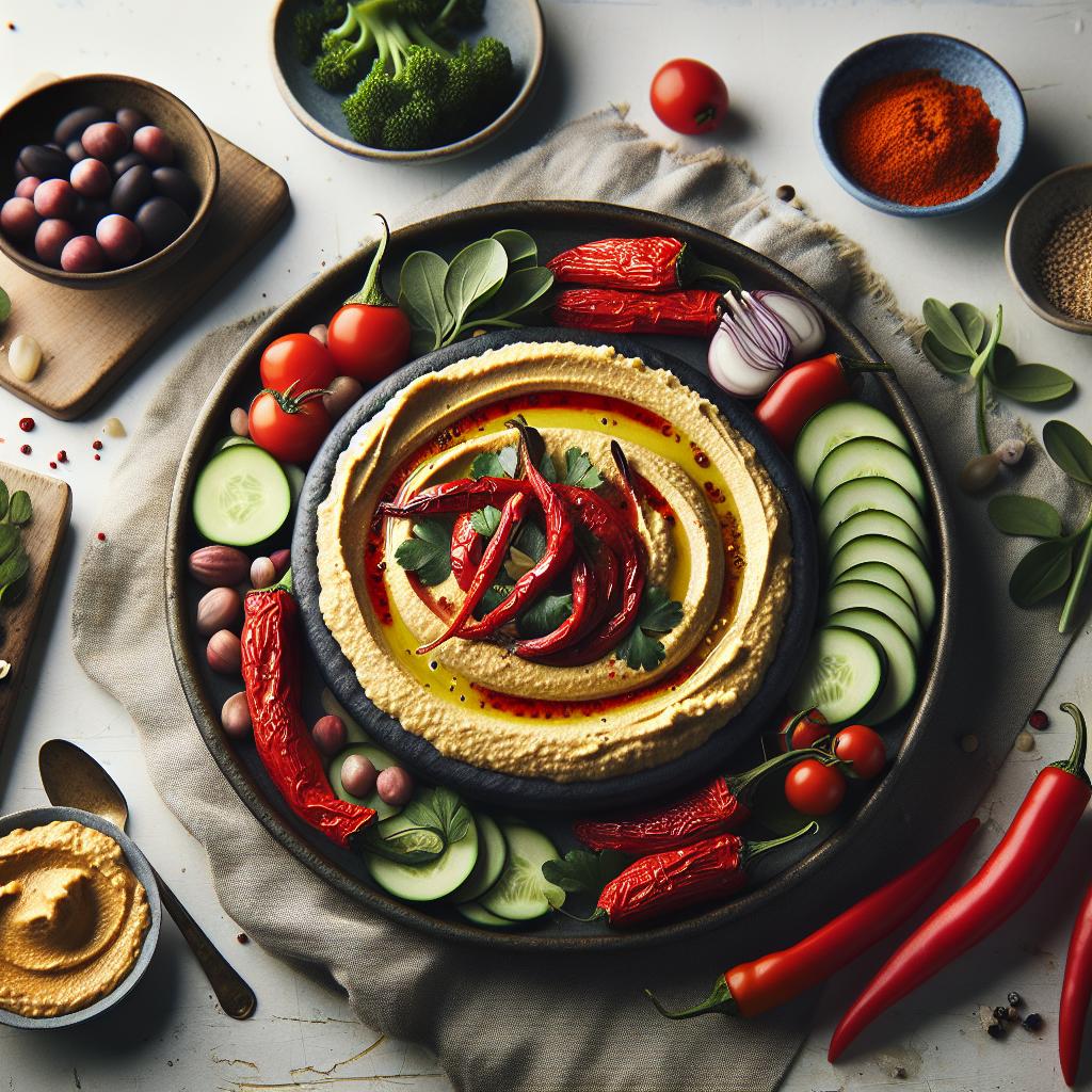 Roasted Red Pepper Hummus: A Flavorful Twist on Tradition