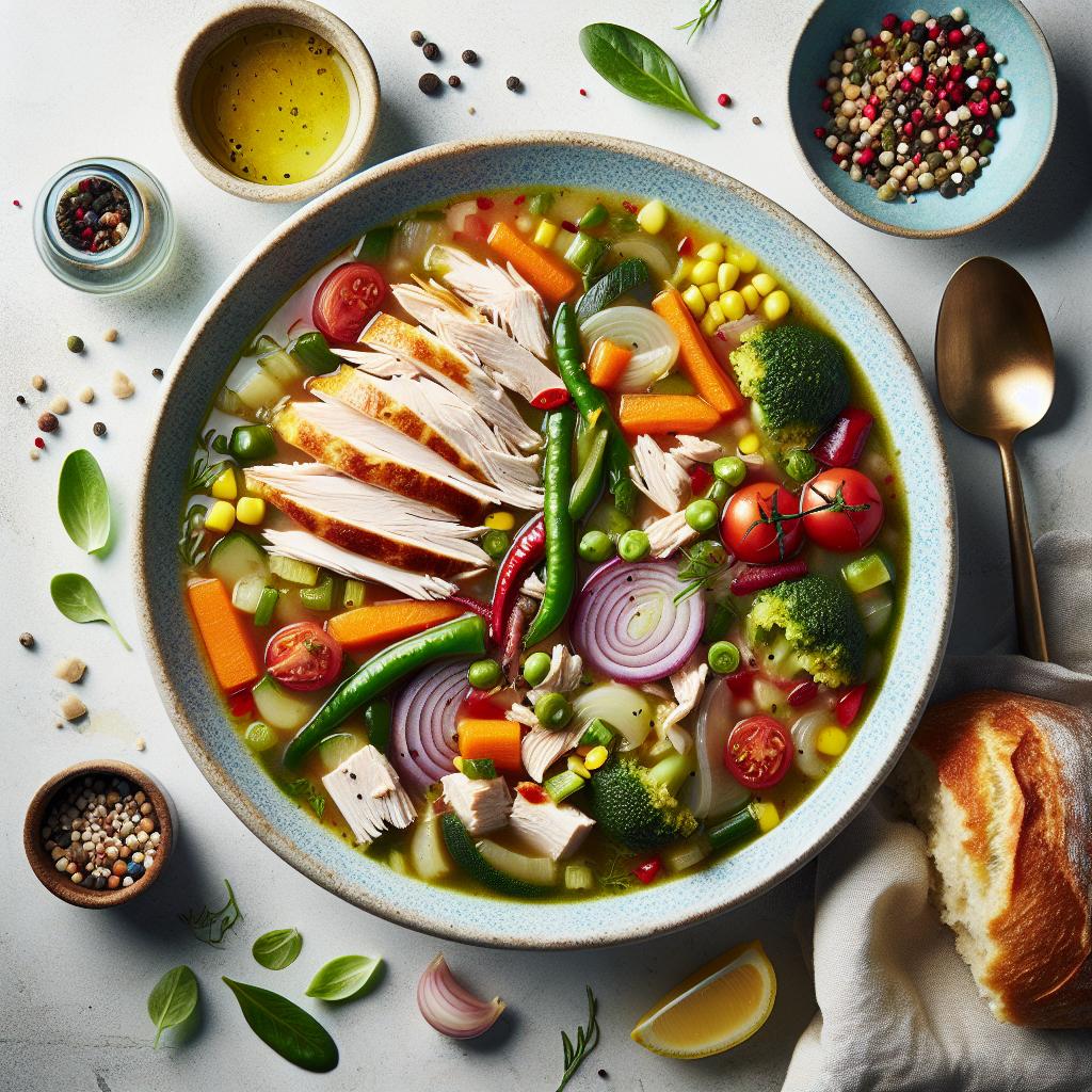 Hearty Turkey and Vegetable Soup: A Nutritious Comfort Bowl