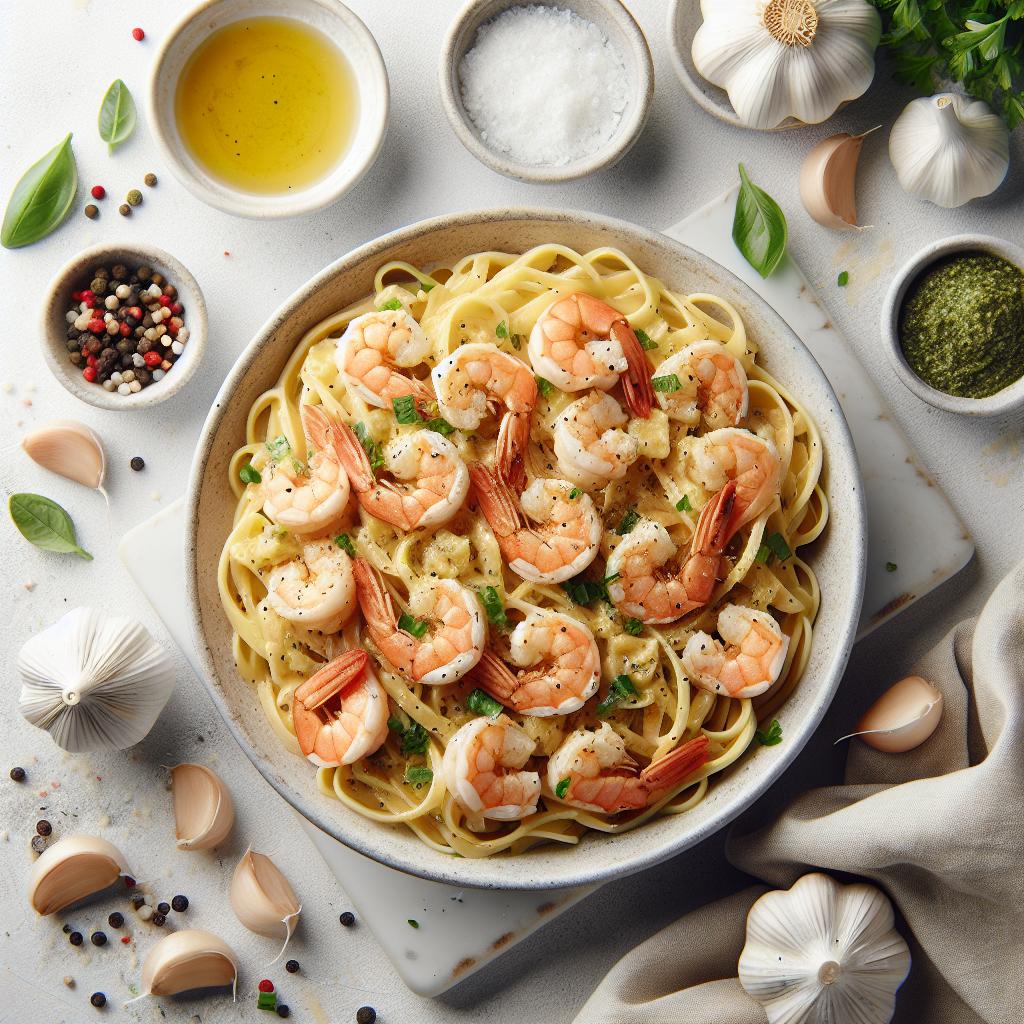 Savor the Flavor: Creamy Garlic Shrimp Pasta Recipe Guide