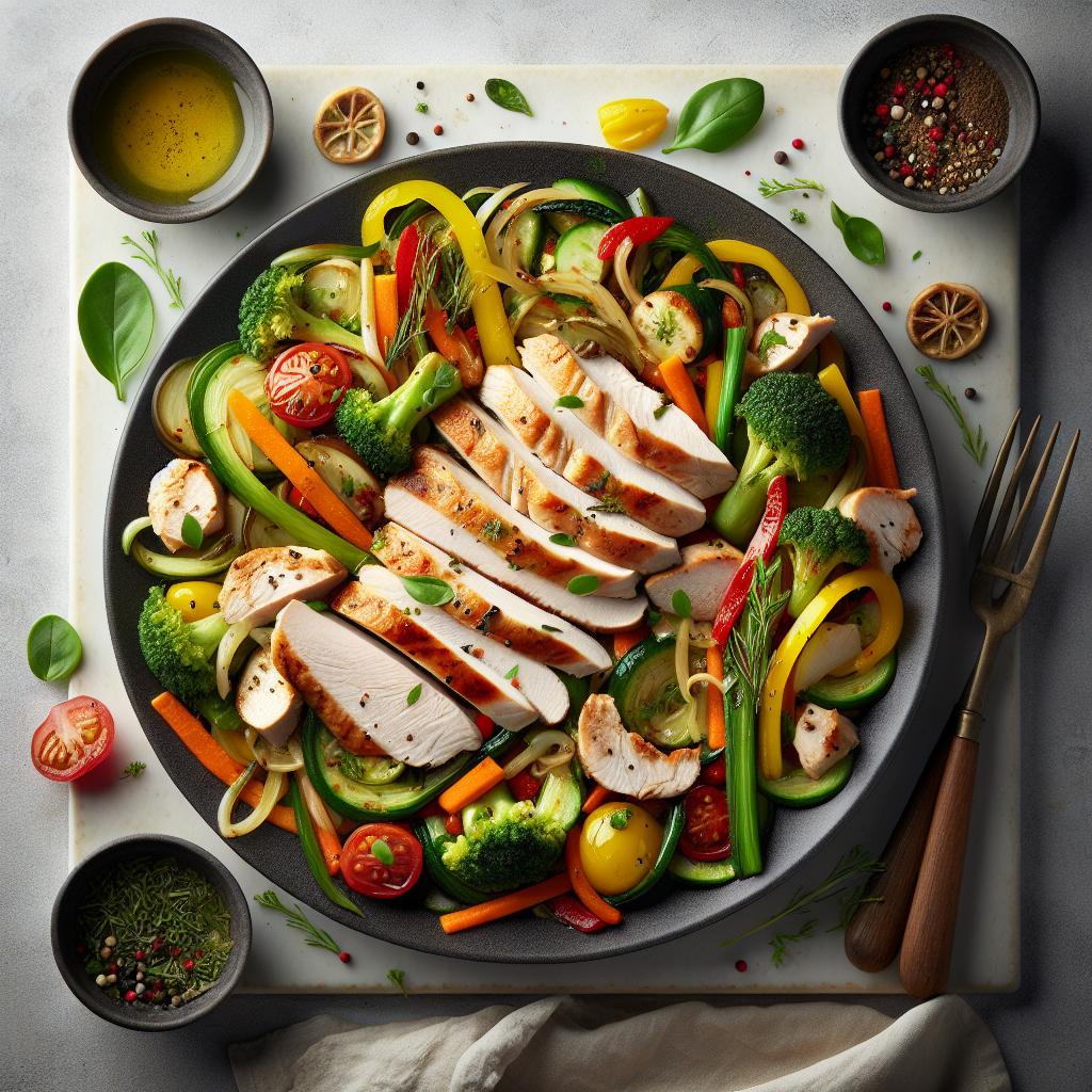 Sizzle and Savor: The Art of Turkey and Vegetable Stir Fry