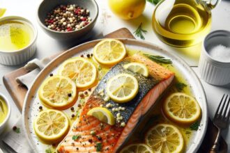 Zesty Baked Salmon with Lemon Butter: A Flavorful Delight
