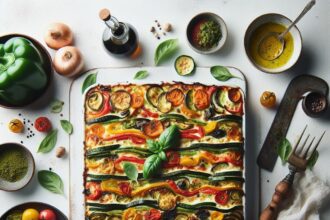 Layers of Flavor: Crafting the Perfect Roasted Veggie Lasagna