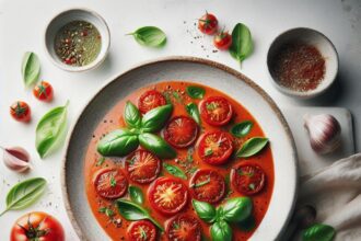 Roasted Tomato Basil Soup: A Warm Hug in Every Spoonful