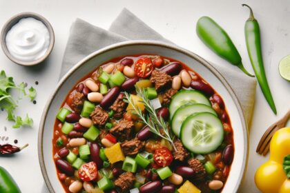 Hearty Beef and Bean Chili: A Flavorful Comfort Classic