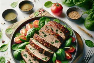 Wholesome Turkey and Spinach Meatloaf: A Savory Twist