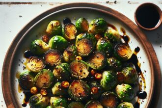 Brighten Your Plate: Roasted Brussels Sprouts with Balsamic