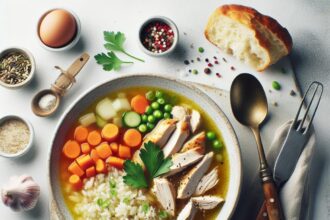 Hearty Chicken and Rice Soup: Comfort in Every Spoonful