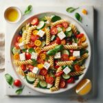 Mediterranean Magic: Greek Pasta Salad with Tangy Feta Flair