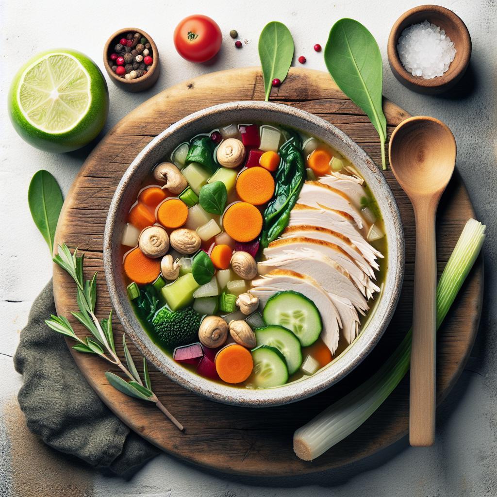 Hearty Turkey and Vegetable Soup: A Nutritious Comfort Bowl