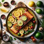 Zesty Baked Salmon with Honey & Lime: A Flavorful Delight