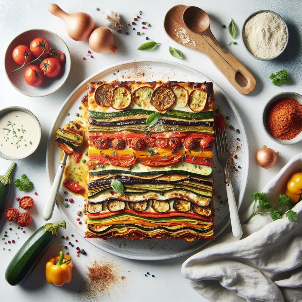 Layers of Flavor: Crafting the Perfect Roasted Veggie Lasagna