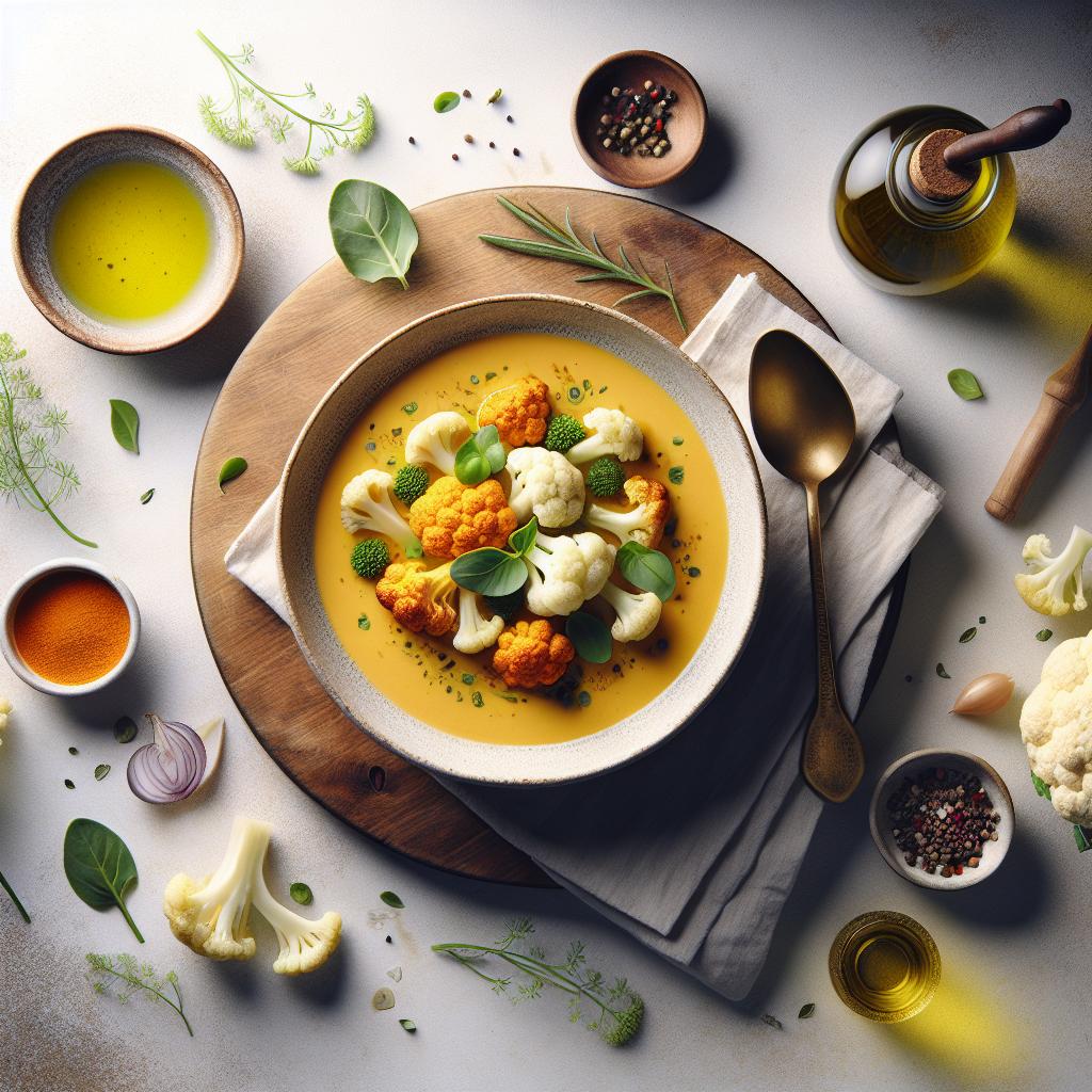 Golden Delight: The Magic of Roasted Cauliflower Soup