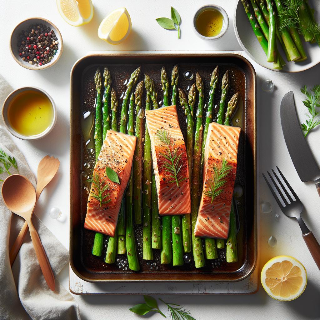 Effortless Sheet Pan Salmon & Asparagus: Flavor Meets Speed