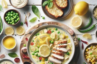 Zesty Comfort: Crafting the Perfect Creamy Lemon Chicken Soup