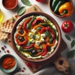 Smoky Roasted Pepper & Feta Dip: A Flavorful Delight