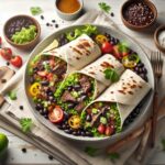 Savor the Flavor: Beef Burritos with Black Beans Delight