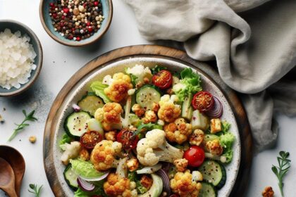 Crunchy Roasted Cauliflower Salad: A Flavorful Veggie Twist