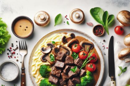 Savoring Beef Stroganoff with Mushroom: A Creamy Classic Delight