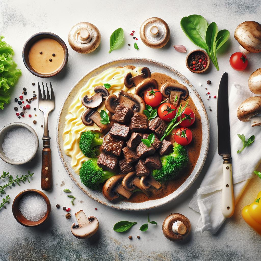 Savoring Beef Stroganoff with Mushroom: A Creamy Classic Delight