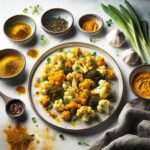 Golden Glow: Roasted Cauliflower with Turmeric Magic