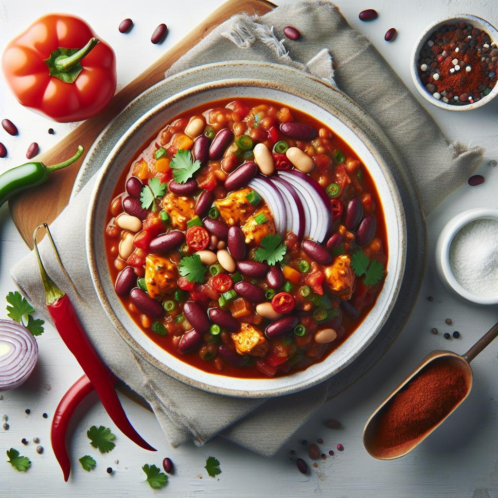 Hearty Chicken and Bean Chili: A Flavor-Packed Classic