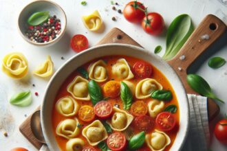 Velvety Tomato Tortellini Soup: A Comfort Classic Recipe