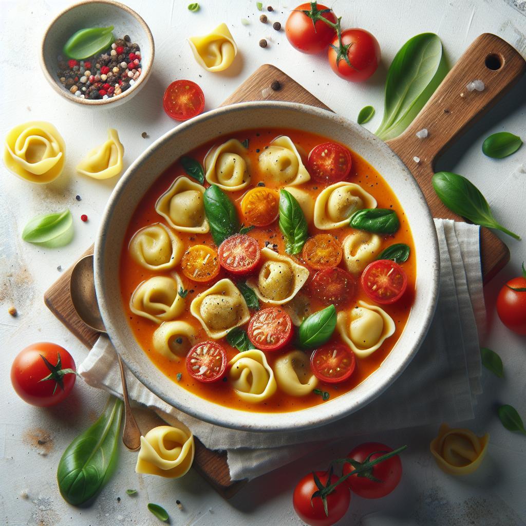 Velvety Tomato Tortellini Soup: A Comfort Classic Recipe