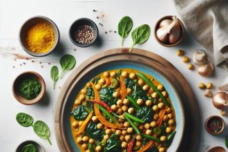 Wholesome Chickpea & Spinach Curry: A Flavorful Feast