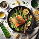 One-Pan Wonder: Delicious Sheet Pan Salmon and Asparagus