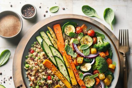 Roasted Vegetable Quinoa Salad: A Nutritious Flavor Boost