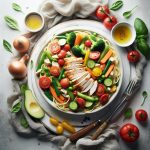 Wholesome Chicken and Vegetable Pasta: A Flavorful Feast