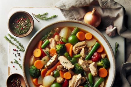 Hearty Chicken and Vegetable Stew: A Comfort in Every Bite