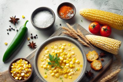 Velvety Corn Chowder: A Comforting Creamy Classic Recipe