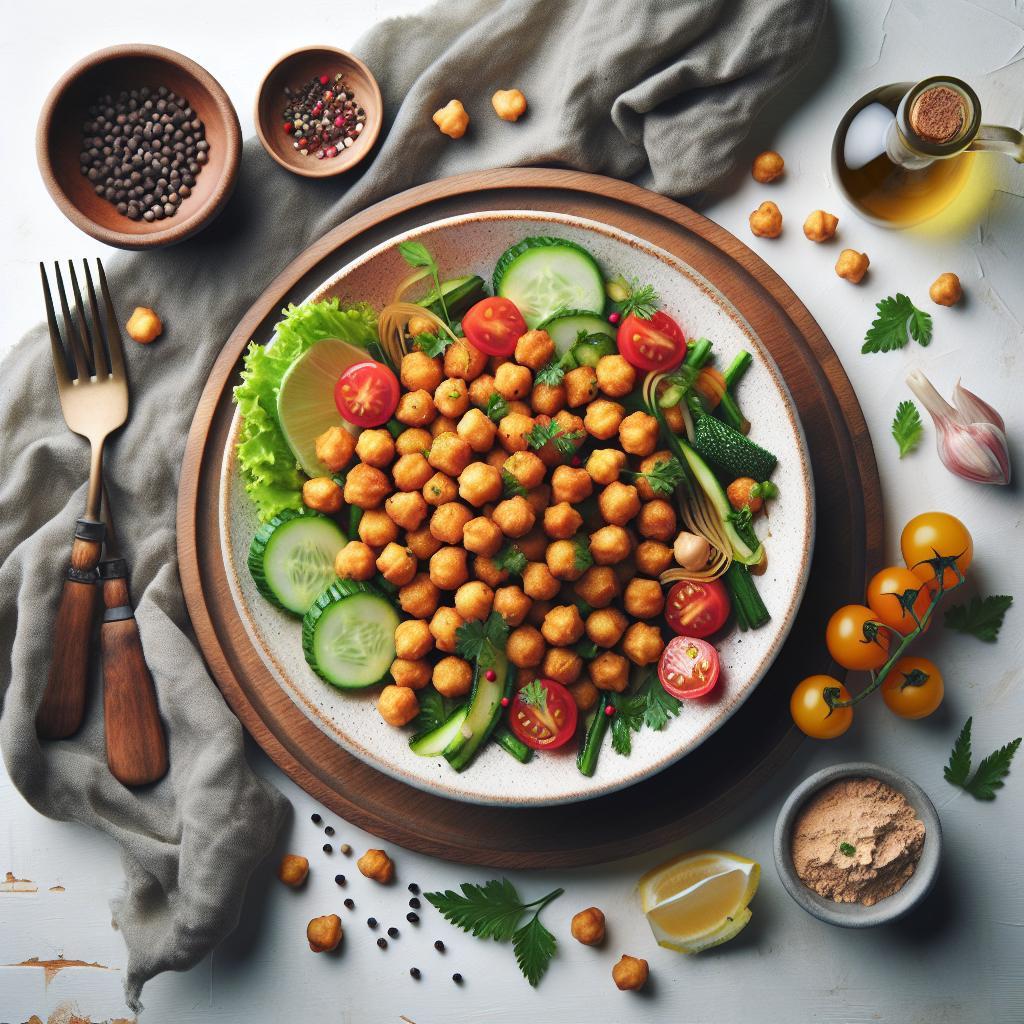 Crunchy Delights: Mastering Crispy Air Fryer Chickpeas